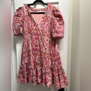 Karlie summer pink dress